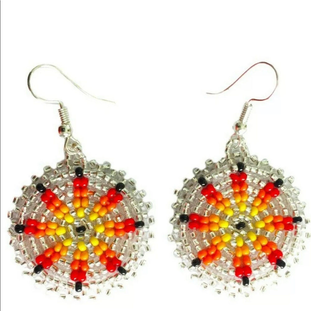 Native Style Beaded Earrings